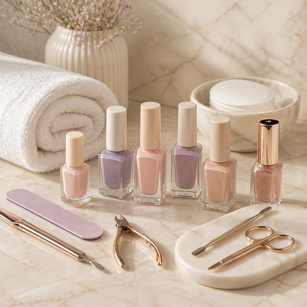 Manicura en Paola's Beauty Salon, Palm Bay